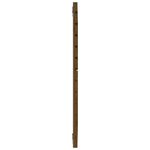 Casa si Gradina - Mobilier - Paturi si accesorii - Accesorii paturi - Tablie de pat pentru perete, maro miere, 106x3x91,5 cm lemn pin - Infinity.ro