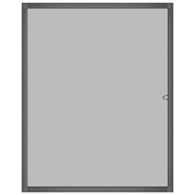 Casa si Gradina - Textile si covoare - Rulouri si jaluzele - Plasa insecte pentru ferestre, antracit, 80x100 cm - Infinity.ro