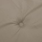 Casa si Gradina - Textile si covoare - Perne si pilote - Perne decorative - Perne scaun cu spatar inalt , 2 buc, gri taupe, tesatura Oxford - Infinity.ro