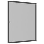 Casa si Gradina - Textile si covoare - Rulouri si jaluzele - Plasa insecte pentru ferestre, antracit, 80x100 cm - Infinity.ro