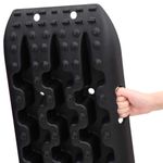 Casa si Gradina - Constructii - Echipamente de lucru - Truse sanitare - Placi de tractiune, 2 buc., negru, 106x30,5x7 cm, nailon - Infinity.ro