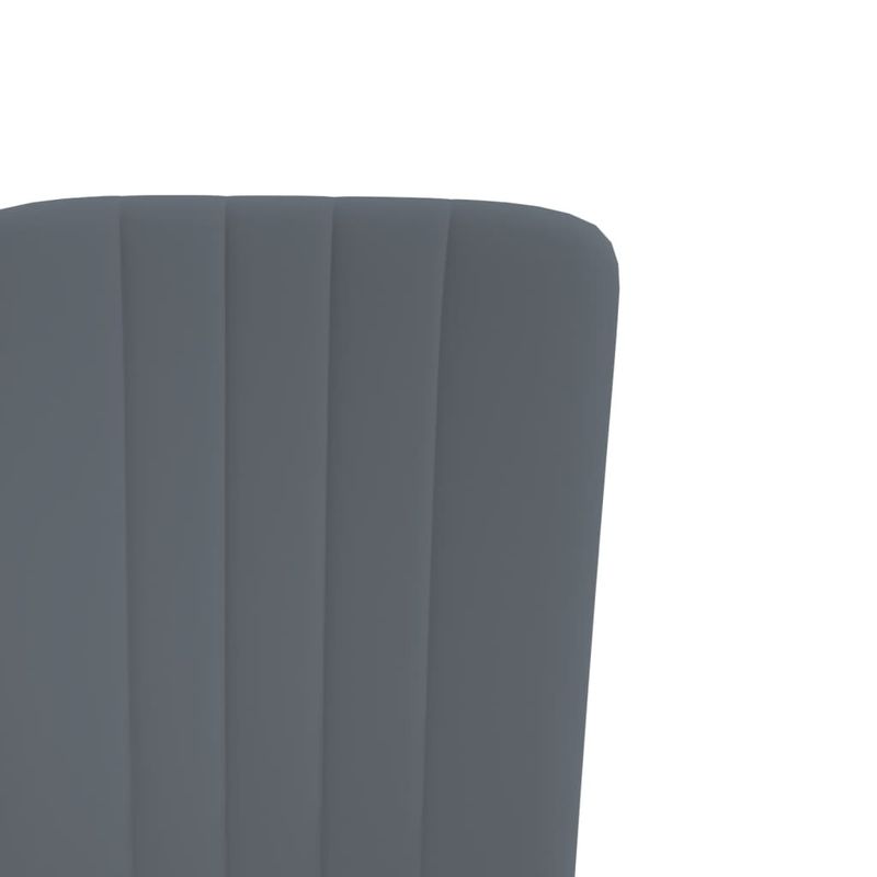 Casa si Gradina - Mobilier - Scaune si fotolii - Scaune - Scaune de sufragerie, 2 buc., gri inchis, catifea - Infinity.ro