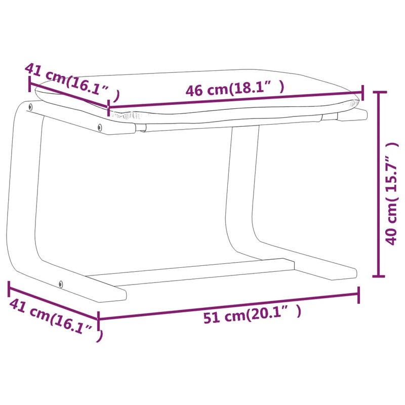 Casa si Gradina - Mobilier - Scaune si fotolii - Tabureti - Taburet, crem, 60x60x39 cm, material textil - Infinity.ro