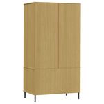 Casa si Gradina - Mobilier - Dulapuri si sifoniere - Sifoniere - Sifonier cu picioare metalice OSLO, maro, 90x55x172,5 cm, lemn - Infinity.ro