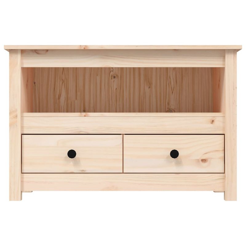 Casa si Gradina - Mobilier - Comode si corpuri - Comode - Comoda TV, 79x35x52 cm, lemn masiv de pin - Infinity.ro