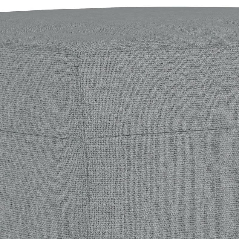 Casa si Gradina - Mobilier - Scaune si fotolii - Tabureti - Taburet, gri deschis, 60x50x41 cm, material textil - Infinity.ro