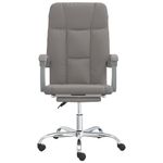 Casa si Gradina - Mobilier - Scaune si fotolii - Scaune - Scaun de birou rabatabil, gri taupe, textil - Infinity.ro