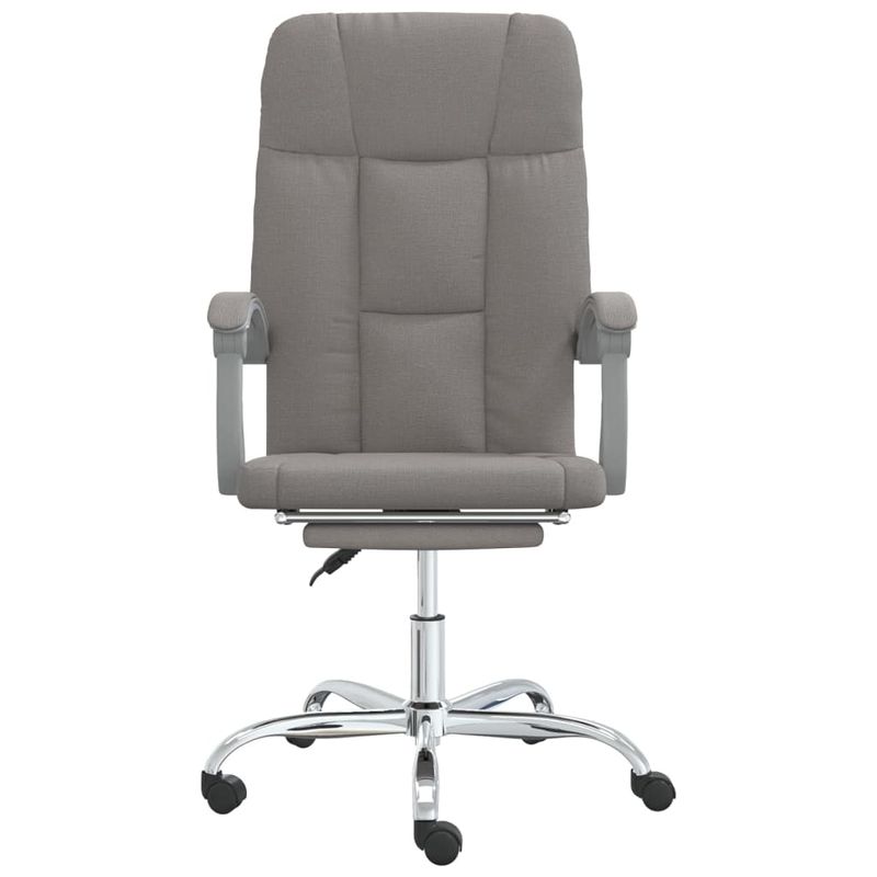 Casa si Gradina - Mobilier - Scaune si fotolii - Scaune - Scaun de birou rabatabil, gri taupe, textil - Infinity.ro