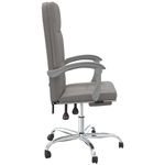 Casa si Gradina - Mobilier - Scaune si fotolii - Scaune - Scaun de birou rabatabil, gri taupe, textil - Infinity.ro