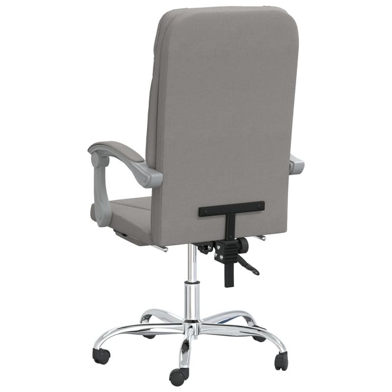 Casa si Gradina - Mobilier - Scaune si fotolii - Scaune - Scaun de birou rabatabil, gri taupe, textil - Infinity.ro