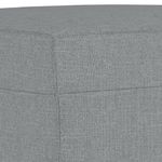 Casa si Gradina - Mobilier - Scaune si fotolii - Tabureti - Taburet, gri deschis, 60x50x41 cm, material textil - Infinity.ro