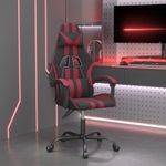 PC, gaming si accesorii - Gaming - Accesorii gaming - Scaune gaming - Scaun de jocuri, negru si rosu vin, piele ecologica - Infinity.ro