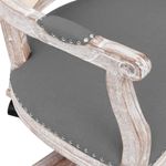 Casa si Gradina - Mobilier - Scaune si fotolii - Scaune - Scaun de birou pivotant, gri inchis, material textil - Infinity.ro