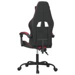 PC, gaming si accesorii - Gaming - Accesorii gaming - Scaune gaming - Scaun de jocuri, negru si rosu vin, piele ecologica - Infinity.ro