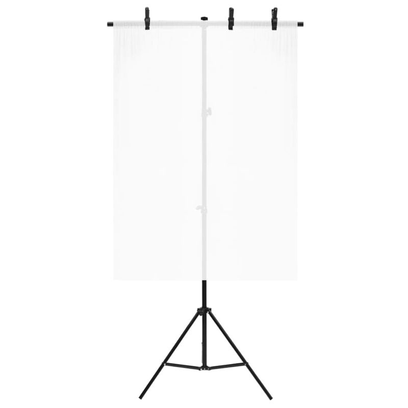 TV, Audio-Video si Foto - Aparate foto si accesorii - Accesorii foto si video - Trepiede - Suport de fundal in forma de T, negru, 91x60x(70-200) cm - Infinity.ro