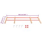 Sport si Outdoor - Sporturi de iarna - Sanius - Spatar pentru sanie, rosu, placaj - Infinity.ro