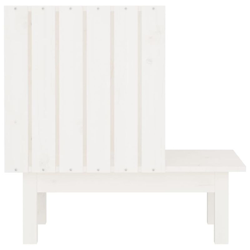 Petshop - Accesorii petshop - Jucarii animale - Ansambluri de joaca - Casa pentru pisici, 60x36x60 cm, lemn masiv de pin, alb - Infinity.ro