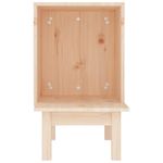 Petshop - Accesorii petshop - Culcusuri si custi - Custi interior si exterior - Casa pentru pisici, 60x36x60 cm, lemn masiv de pin, natural - Infinity.ro