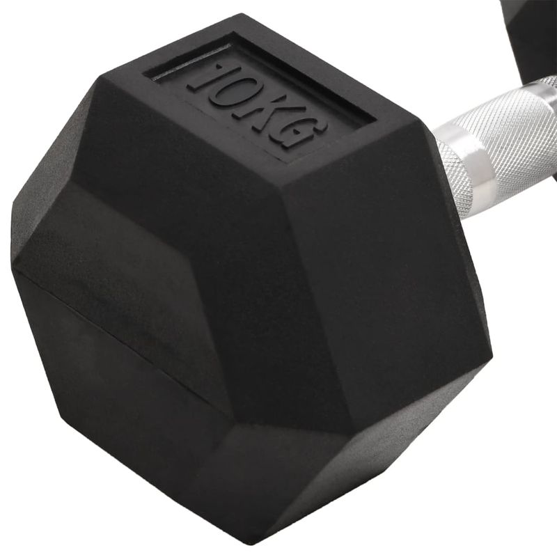 Sport si Outdoor - Fitness - Greutati si echipament - Kituri, gantere si dumbell - Gantere, 2 buc., 20 kg, fonta - Infinity.ro