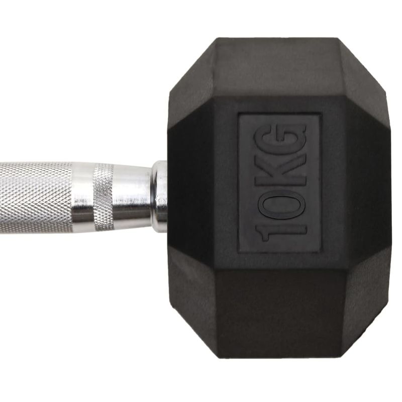Sport si Outdoor - Fitness - Greutati si echipament - Kituri, gantere si dumbell - Gantere, 2 buc., 20 kg, fonta - Infinity.ro