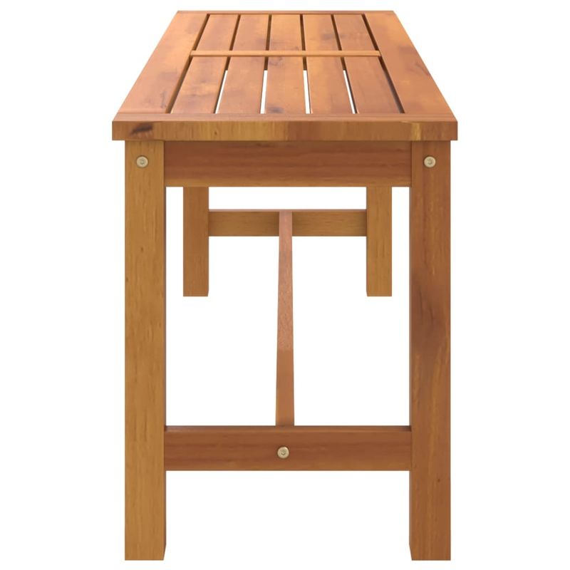 Casa si Gradina - Gradina si terasa - Mobilier exterior - Bancute de gradina - Banca de gradina , 110x35x45 cm, lemn masiv de acacia - Infinity.ro