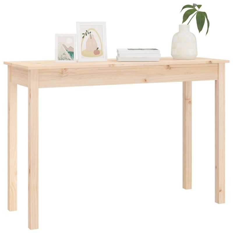 Casa si Gradina - Mobilier - Comode si corpuri - Console - Masa consola, 110x40x75 cm, lemn masiv de pin - Infinity.ro