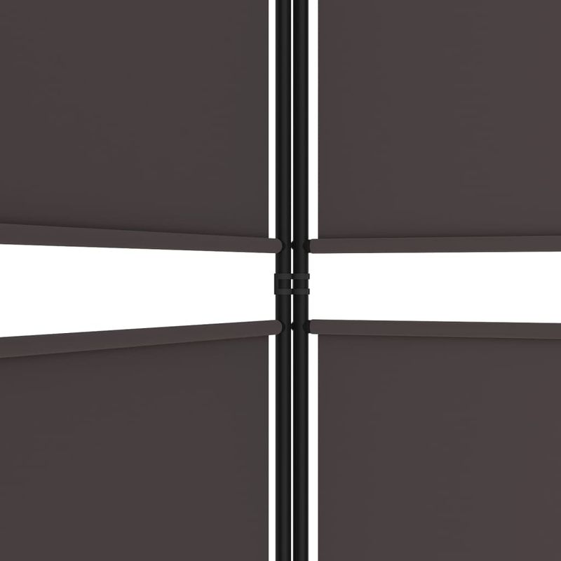 Casa si Gradina - Decoratiuni - Pereti despartitori si paravane - Paravan de camera cu 3 panouri, maro, 150x180 cm, textil - Infinity.ro