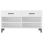 Casa si Gradina - Mobilier - Organizare si depozitare - Organizator incaltaminte - Pantofar, alb, 102x35x55 cm, lemn compozit - Infinity.ro