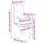 Casa si Gradina - Mobilier - Scaune si fotolii - Scaune - Scaun de birou rabatabil, gri taupe, textil - Infinity.ro