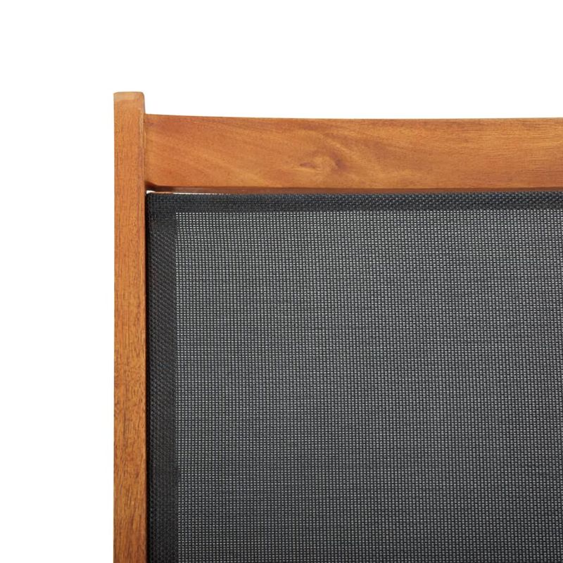 Casa si Gradina - Gradina si terasa - Mobilier exterior - Scaune si sezlonguri gradina - Scaun sezlong de exterior, lemn masiv de acacia și textilena, model fotoliu - Infinity.ro