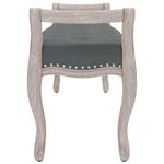 Casa si Gradina - Mobilier - Canapele si coltare - Banchete - Banca, gri inchis, 110x45x60 cm, textil - Infinity.ro