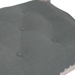 Casa si Gradina - Mobilier - Canapele si coltare - Banchete - Banca, gri inchis, 110x45x60 cm, textil - Infinity.ro