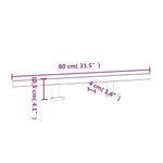 Casa si Gradina - Corpuri si surse de iluminat - Veioze si lampi - Lampi de veghe - Lampa cu LED pentru oglinda, 13 W, alb cald, 80 cm, 3000 K - Infinity.ro