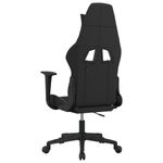 Casa si Gradina - Mobilier - Scaune si fotolii - Scaune - Scaun de gaming cu masaj, negru si crem, material textil - Infinity.ro