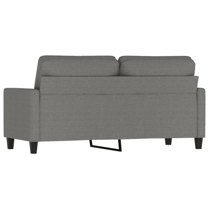 Casa si Gradina - Mobilier - Canapele si coltare - Canapele - Fotoliu canapea, gri inchis, 140 cm, material textil - Infinity.ro
