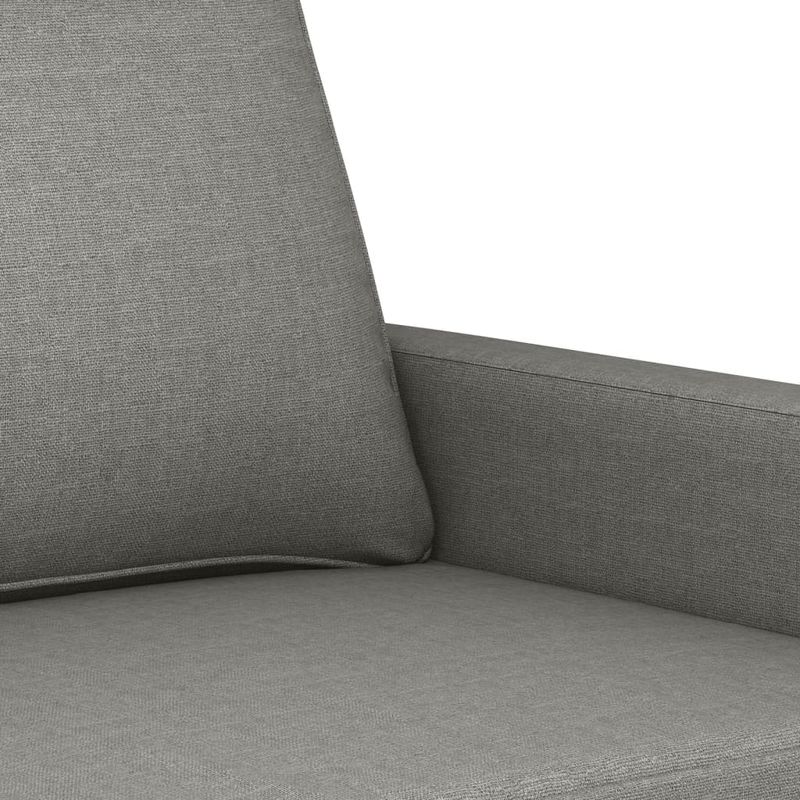 Casa si Gradina - Mobilier - Canapele si coltare - Canapele - Fotoliu canapea, gri inchis, 140 cm, material textil - Infinity.ro