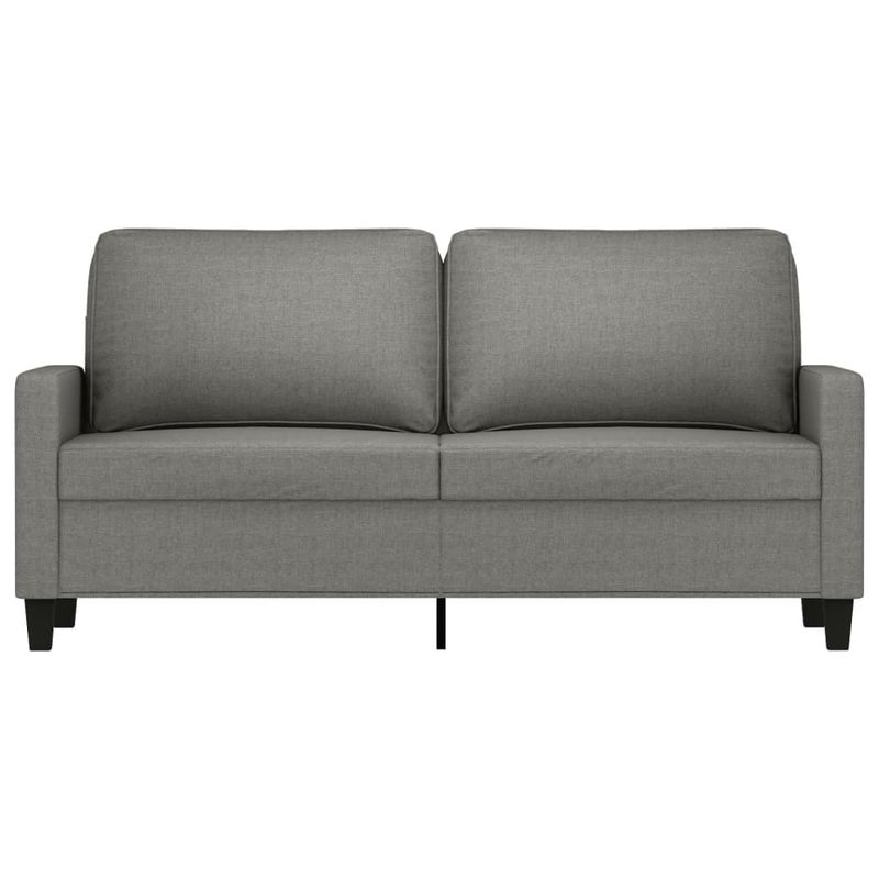 Casa si Gradina - Mobilier - Canapele si coltare - Canapele - Fotoliu canapea, gri inchis, 140 cm, material textil - Infinity.ro