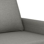 Casa si Gradina - Mobilier - Canapele si coltare - Canapele - Fotoliu canapea, gri inchis, 140 cm, material textil - Infinity.ro
