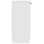 Casa si Gradina - Mobilier - Comode si corpuri - Comode - Servanta, alb, 60x30x70 cm, lemn prelucrat - Infinity.ro