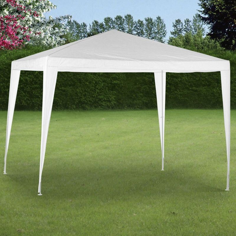 Casa si Gradina - Gradina si terasa - Umbrele si pavilioane - Pavilioane - ProGarden Cort de petrecere, alb, 300x300x245 cm - Infinity.ro