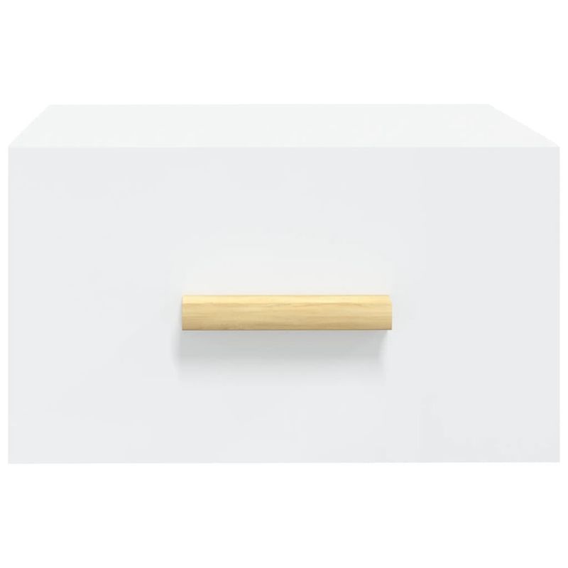 Casa si Gradina - Mobilier - Comode si corpuri - Noptiere - Noptiera de perete, alb, 35x35x20 cm - Infinity.ro