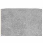 Casa si Gradina - Mobilier - Biblioteci si rafturi - Rafturi - Dulap de perete, gri beton, 68x30x20 cm, lemn compozit - Infinity.ro