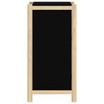 Casa si Gradina - Mobilier - Comode si corpuri - Comode - Servanta, negru, 62x38x75 cm, lemn prelucrat - Infinity.ro