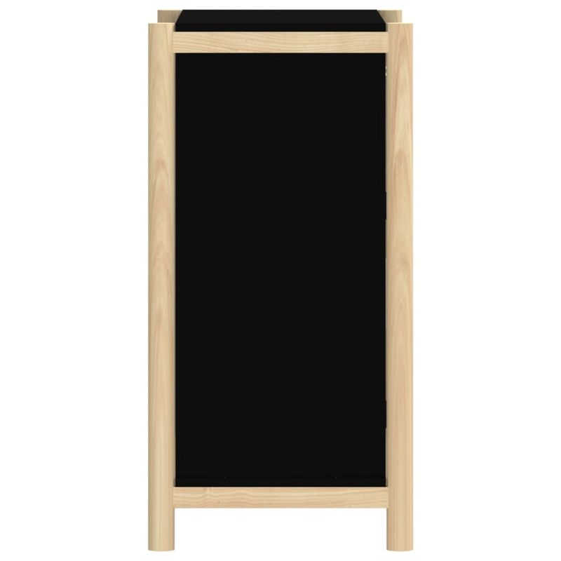 Casa si Gradina - Mobilier - Comode si corpuri - Comode - Servanta, negru, 62x38x75 cm, lemn prelucrat - Infinity.ro
