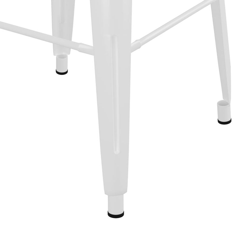 Casa si Gradina - Mobilier - Seturi de mobilier - Seturi bucatarie - Set mobilier de bar, 7 piese, negru si alb - Infinity.ro