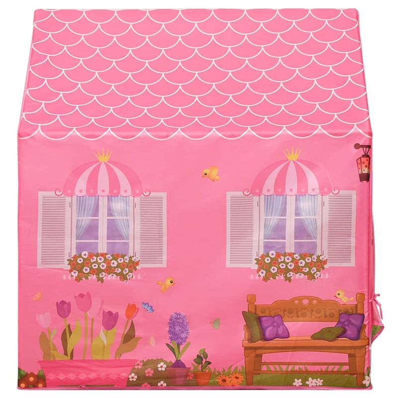 Jucarii, Copii si Bebe - Jucarii si jocuri - Jucarii de exterior - Casute si corturi copii - Cort de joaca pentru copii cu 250 bile, roz, 69x94x104 cm, multicolor 1 - Infinity.ro