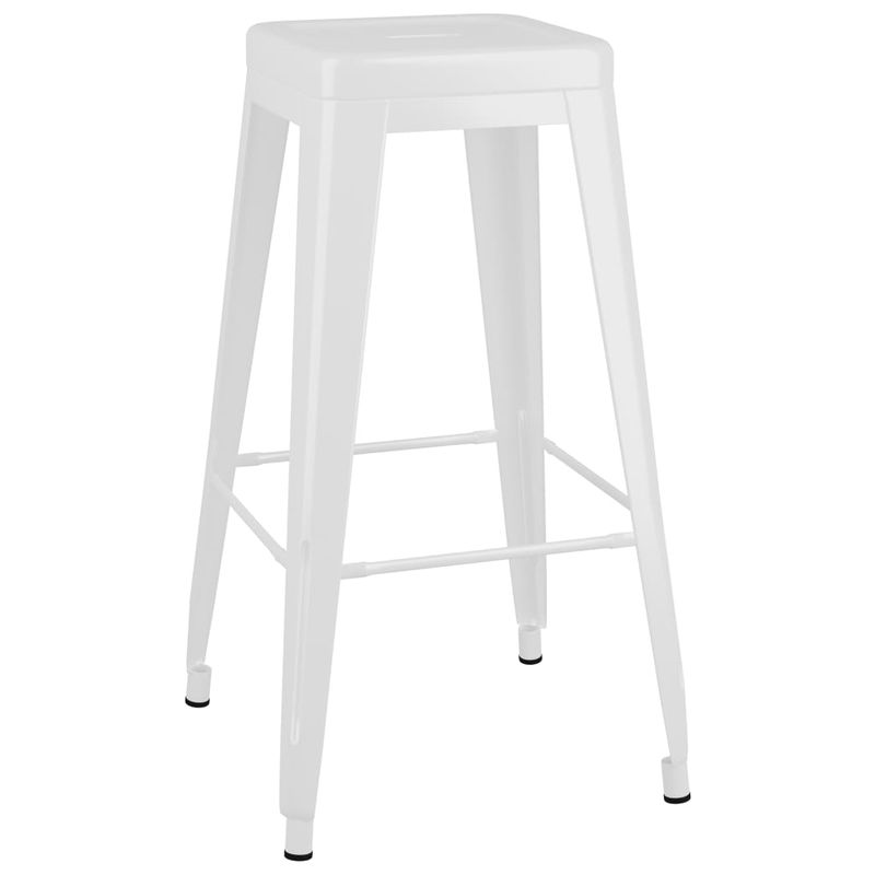 Casa si Gradina - Mobilier - Seturi de mobilier - Seturi bucatarie - Set mobilier de bar, 7 piese, negru si alb - Infinity.ro