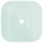 Casa si Gradina - Sanitare - Lavoar baie si accesorii - Lavoare si piedestale - Chiuveta din sticla, 42x42x14 cm, mata - Infinity.ro