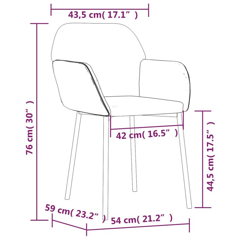 Casa si Gradina - Mobilier - Scaune si fotolii - Scaune - Scaune de bucatarie, 2 buc., gri deschis, textil / piele ecologica - Infinity.ro