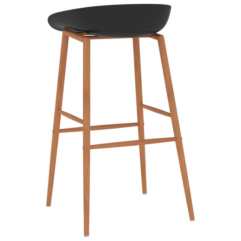 Casa si Gradina - Mobilier - Seturi de mobilier - Seturi bucatarie - Set mobilier de bar, 5 piese, alb si negru - Infinity.ro